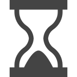 Hourglass End SVG Icon